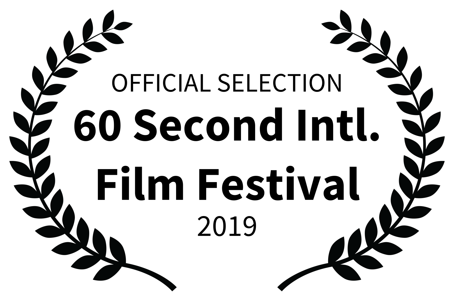 OFFICIAL SELECTION - 60 Second Intl. Film Festival - 2019 (1)