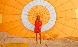 private hot air balloon fashion photographer Turkey photographer