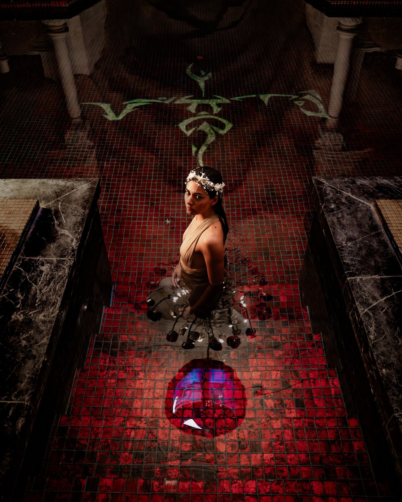 Award winning concept photoshoot in a Cappadocia hamam
