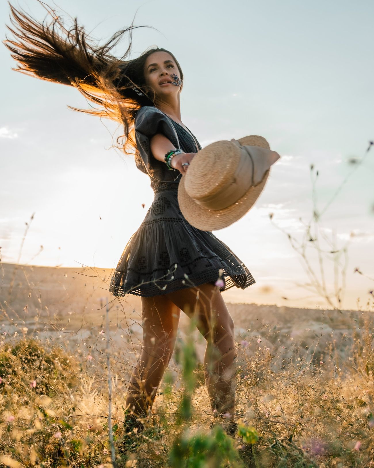 Cappadocia photographer, flying dress session